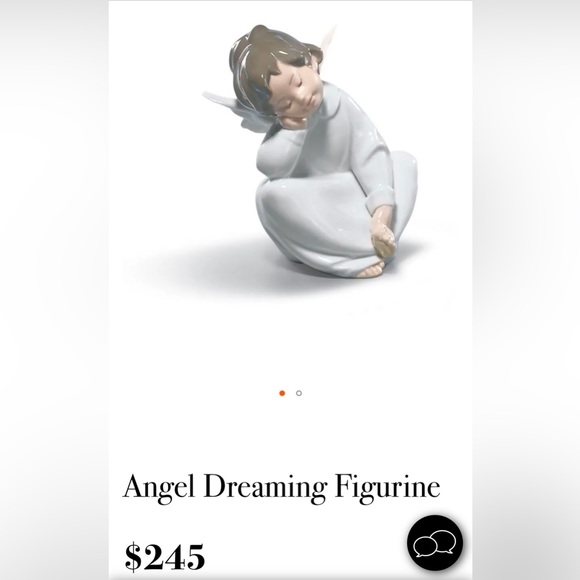 NIB Lladro Dreaming Angel